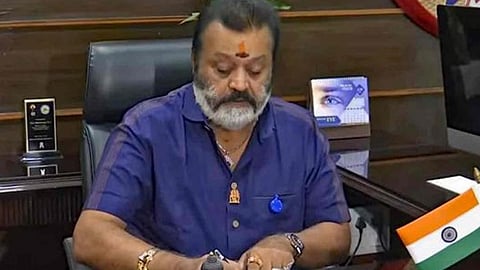 kannur adm suicide issue , suresh gopi directs probe