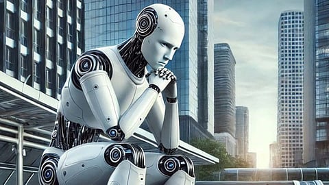 Robot suicide in Korea