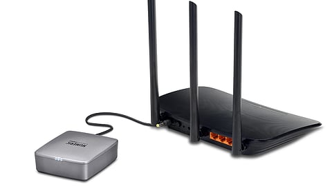 Power backup for wifi router during power cut