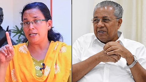 cm pinarayi vijayan avoided kk ramas questions again at kerala assembly