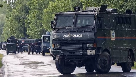 four killed in blast at jammu and kashmir