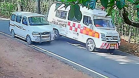 youth stopped ambulance with patient and attempted to attack driver