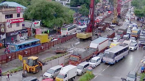 Elevated highway construction accident deaths