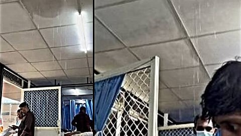 pathanamthitta general hospital emergency department is leaking