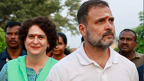 rahul gandhi and priyanka gandhi will arrive in wayanad tuesday