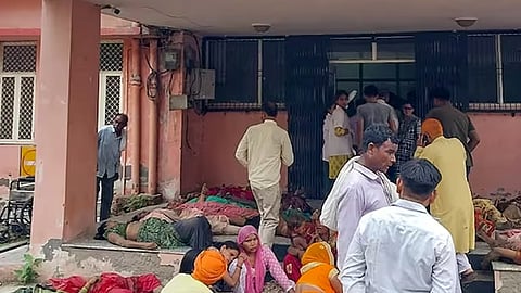 hathras stampede tragedy 123 peoples died