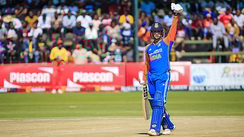 Abhishek Sharma maiden century