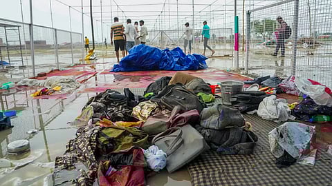 hathras stampede tragedy 6 arrest reported