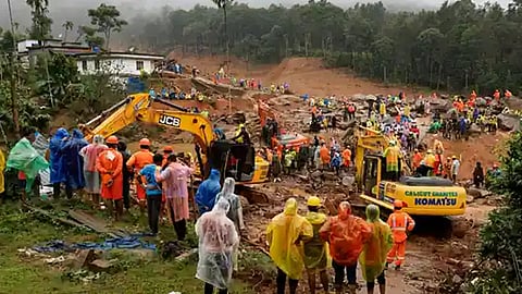 wayanad landslide rescue operation at day 5