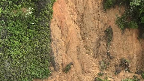 landslide warning for people in thrissur wadakkanchery