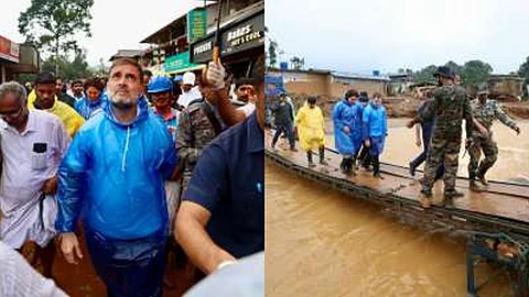 Rahul Gandhi, Priyanka visit landslide site in Wayanad today