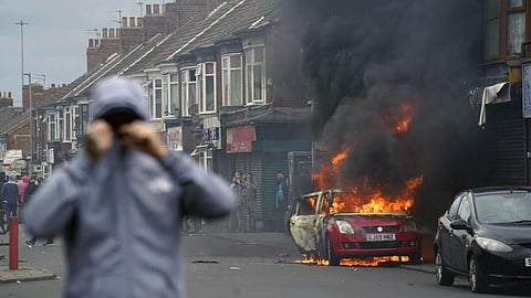 Racist attack across uk