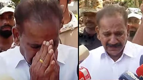 minister ak saseendrans emotional moment amidst churalmala mundakai landslide tragedy