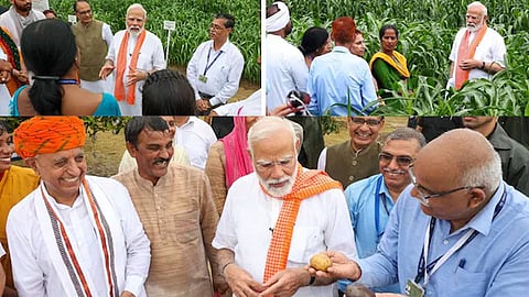 109 varieties of 61 crops released by the PM on sunday
