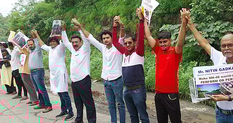 human chain