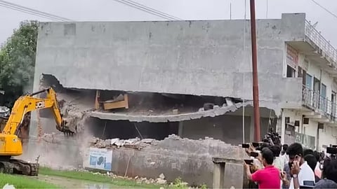 Ayodhya gang-rape case: Accused's shopping complex worth Rs 3 crore demolished