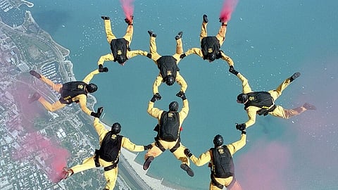 Dubai International Parachuting Championship in November; World class skydivers to fly and compete