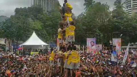 41 Govindas injured during 'Dahi Handi' celebration in Mumbai