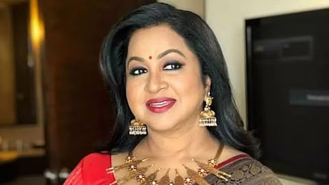 Actress Radhika sarath kumar