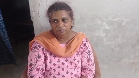 mother came with ganja to give to her son in jail