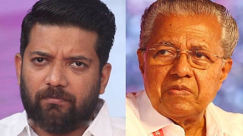 shafi parambil against pinarayi vijayan
