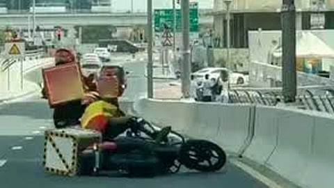 delivery boy accident