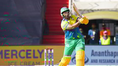 Anand Sagar became the star of the game with his brilliant batting