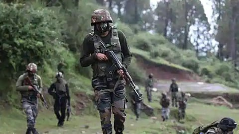 two terrorists killed encounter jammu kashmir