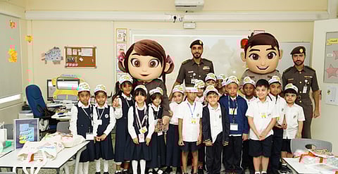 GDRFA officials visited various schools in Dubai