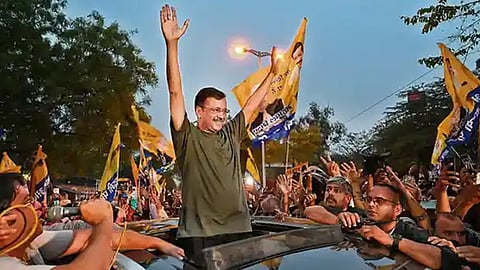 kejriwal released from jail