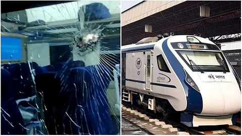 Stone pelting on Vandebharat train in Chhattisgarh days before flag off