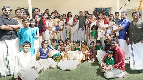 പൂക്കളം, ഓണസദ്യ, ഓണക്കളികൾ, ഓണമത്സരങ്ങൾ, സമ്മാനവിതരണം എന്നിവയും ഉണ്ടായിരുന്നു | Onam celebration Sharjah