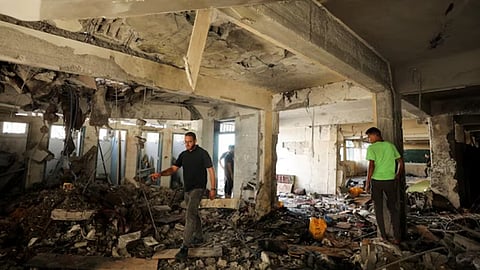 israeli strike on school in gaza killed at least 22 people