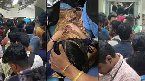 venad express passengers collapsed on overcrowded train widespread protests