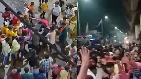 4 arrested for stone pelting at Ganesh festival procession