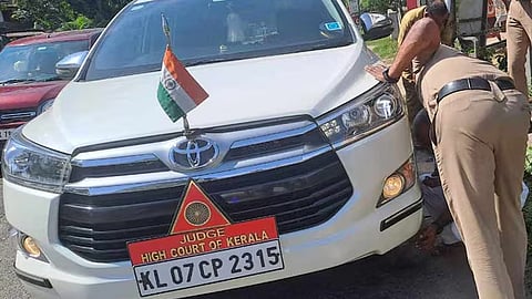 devan ramachandran car met with an accident