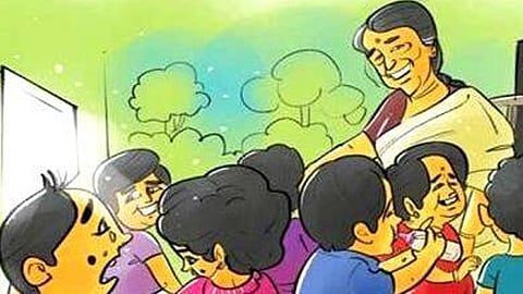3 year old seriously injured at anganwadi in kannur