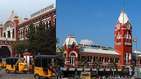 Auto parked in noparking zone; The auto driver climbed on top of the RPF and threatened the railway tower