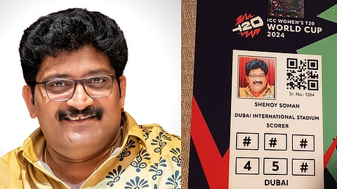 UAE malayali shinoy soman selected as women twenty-20 official scorer