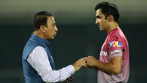 സുനിൽ ഗവാസ്കർ, ഗൗതം ഗംഭീർ Sunil Gavaskar and Gautam Gambhir