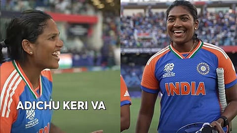 icc shares malayali stars video with hit dialogue