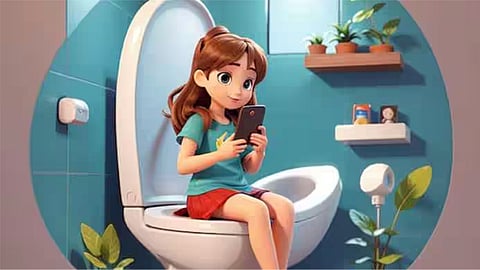 Those who carry their phone in the toilet come down with a fatal disease