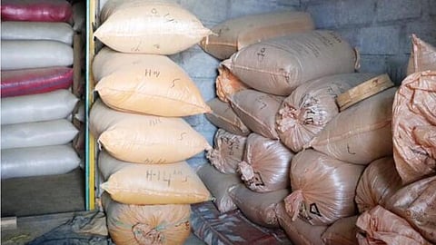 Farm inspection in Ras Al Khaimah; Illegal tobacco worth 12 million dirhams was seized