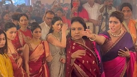 Kajol gets furious during Durga Puja