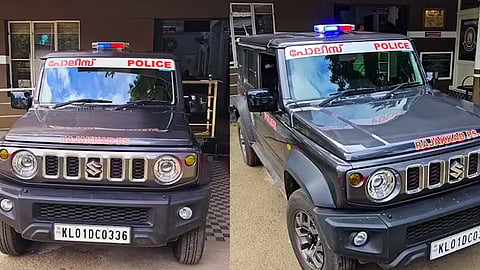 maruti suzuki jymni in kerala police