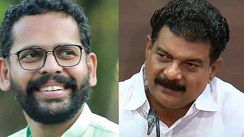 p v anvar meets p sarin over palakkad issue