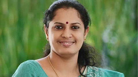 CPM workers prepared protection for P.P. Divya's house