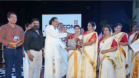 Onam celebration of women's section at Abu Dhabi Kerala Social Center