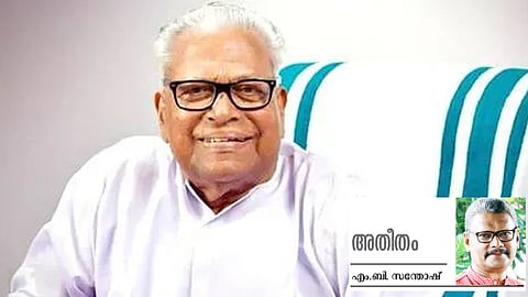 V.S. Achuthanandan who turns 101 on Sunday his presence is still needed by the general public