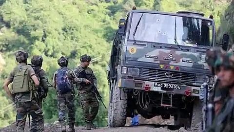 Terror attack on army vehicle in Gulmarg; 2 soldiers martyred